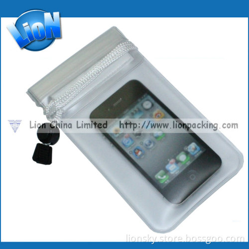 White Waterproof Case Bag Pouch Fit for The New iPhone 5 5g /Samsung Galaxy S2 3 I9300 /Other Phone, MP3